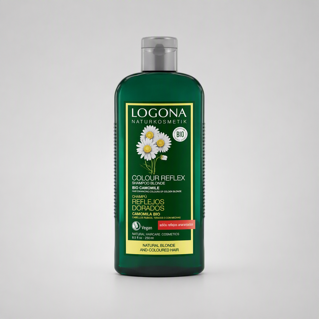 Logona Champu Reflejos Dorados con Manzanilla 250ml - LOGONA - cosmética natural