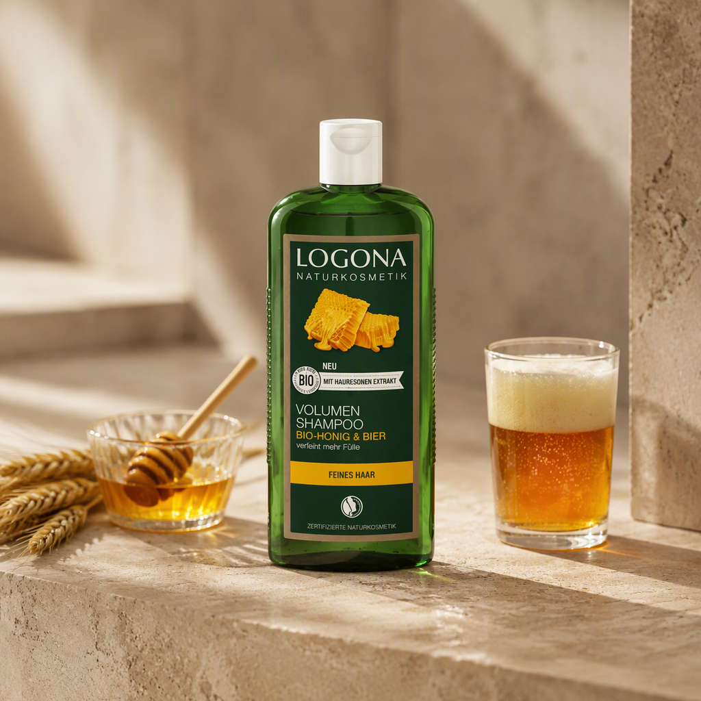 Logona Champu Volumen con Miel y Cerveza 250ml - LOGONA - cosmética natural