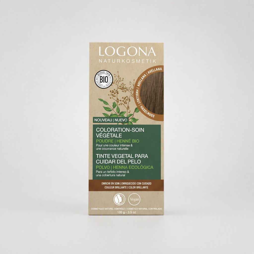 Logona Colorante Vegetal Color Avellana 100gr - LOGONA - cosmética natural