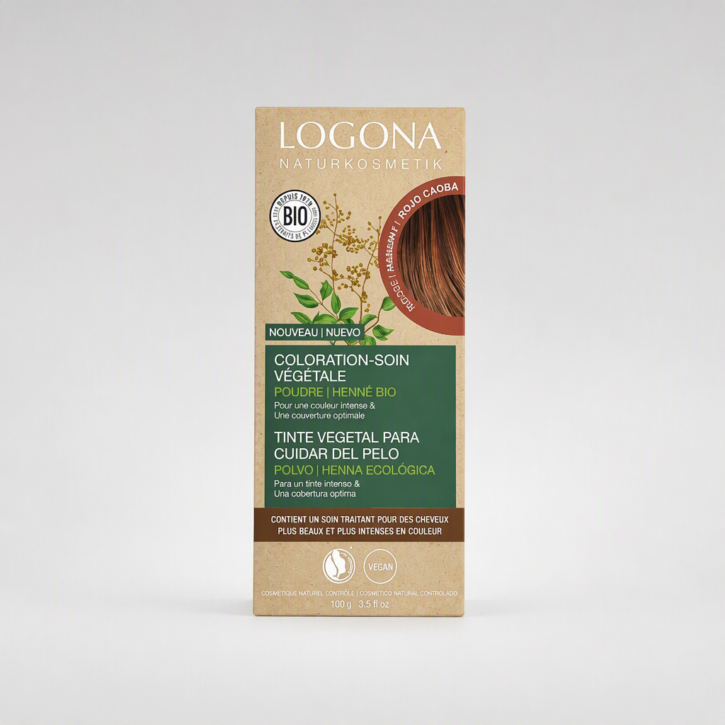 Logona Colorante Vegetal Color Caoba 100gr - LOGONA - cosmética natural