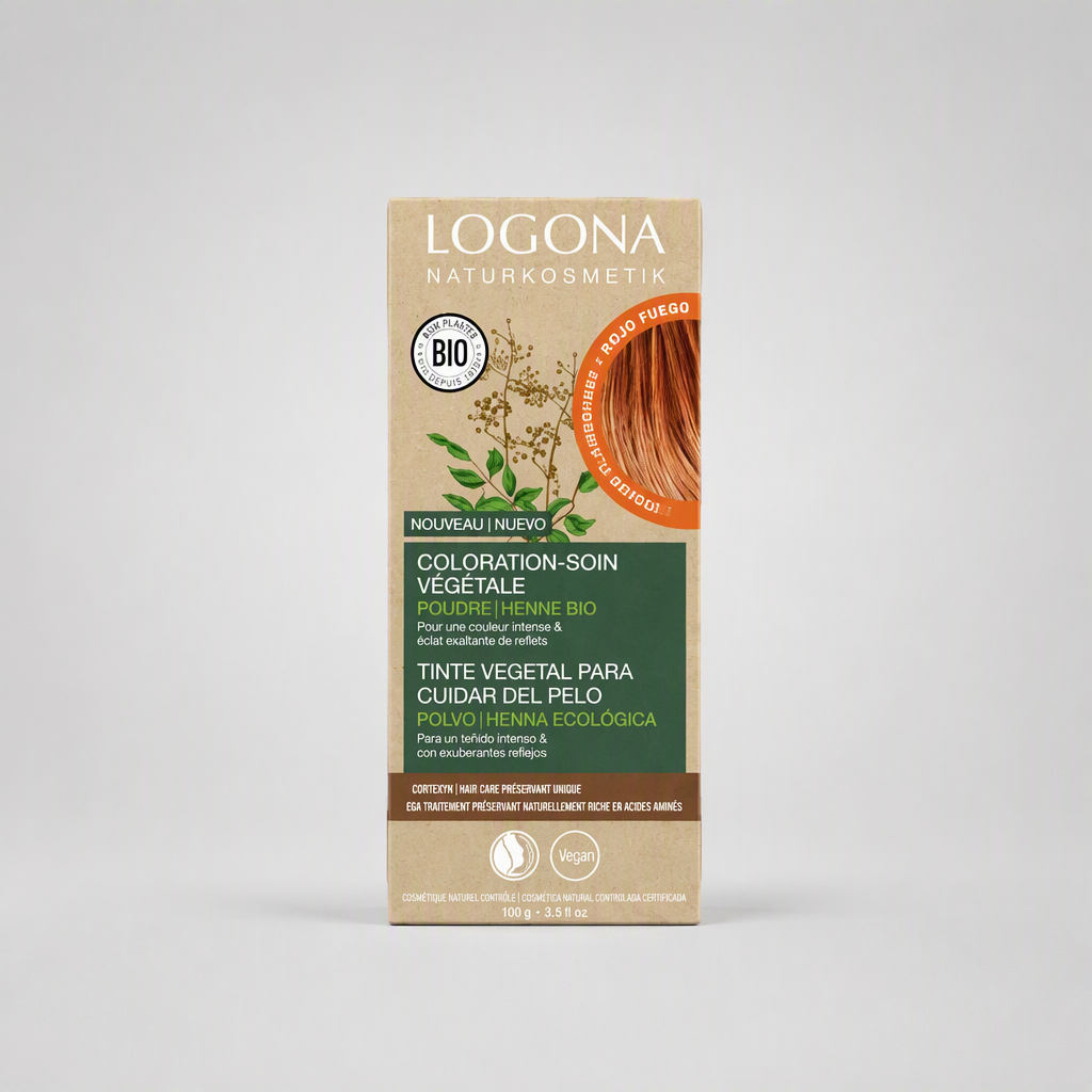 Logona Colorante Vegetal Color Cobre Intenso 100gr - LOGONA - cosmética natural