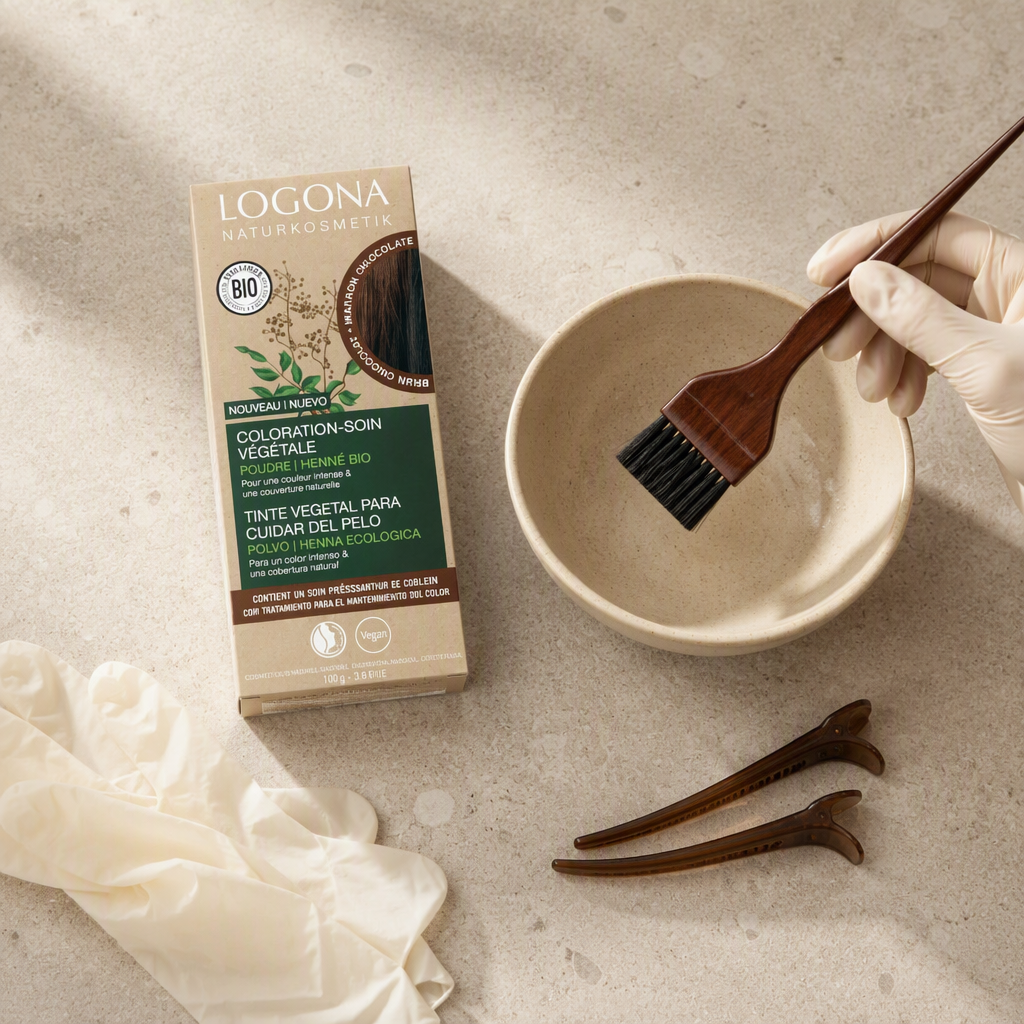 Logona Colorante Vegetal Color Marrón Chocolate 100gr - LOGONA - cosmética natural