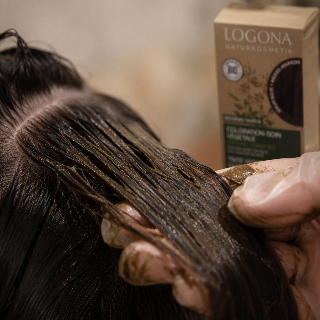 Logona Colorante Vegetal Color Negro Marrón 100gr - LOGONA - cosmética natural