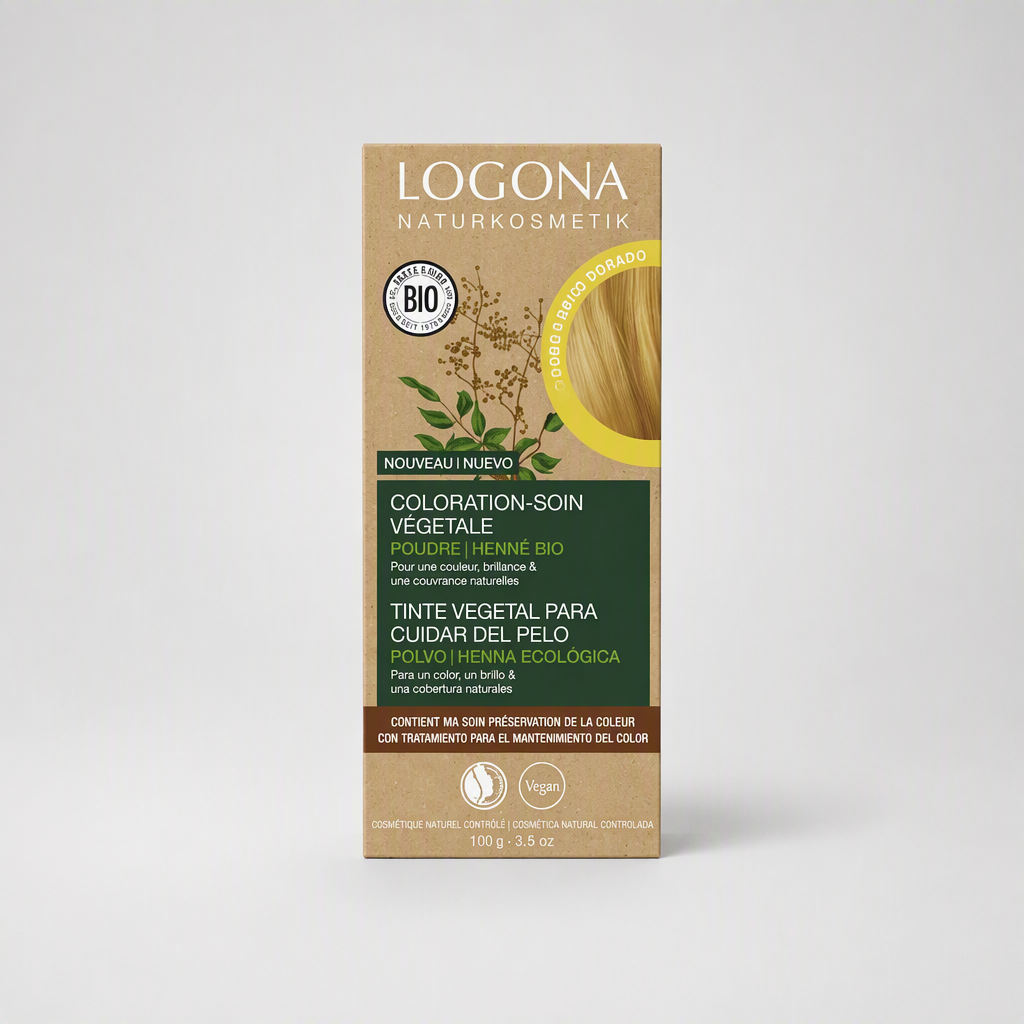 Logona Colorante Vegetal Color Rubio Dorado 100gr - LOGONA - cosmética natural