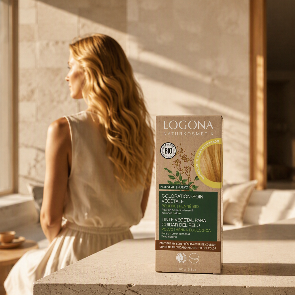 Logona Colorante Vegetal Color Rubio Dorado 100gr - LOGONA - cosmética natural