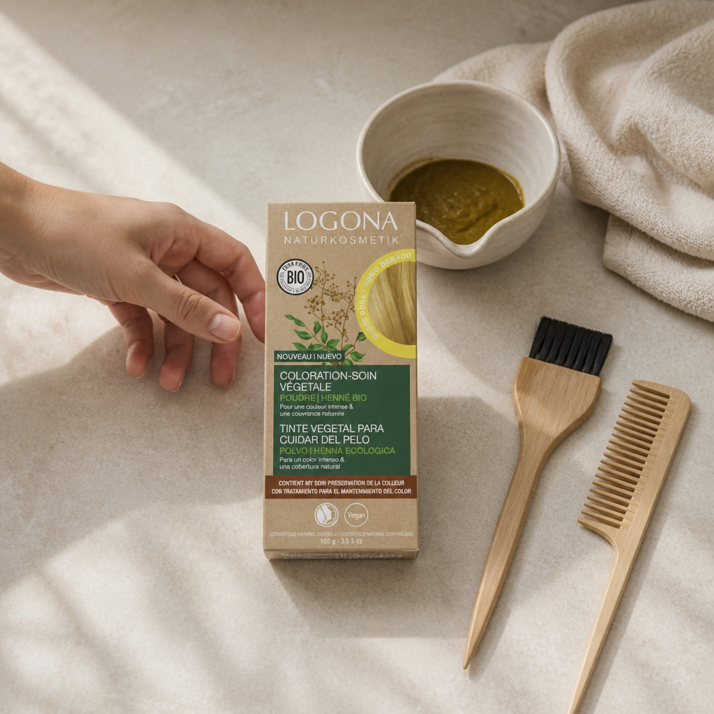 Logona Colorante Vegetal Color Rubio Dorado 100gr - LOGONA - cosmética natural