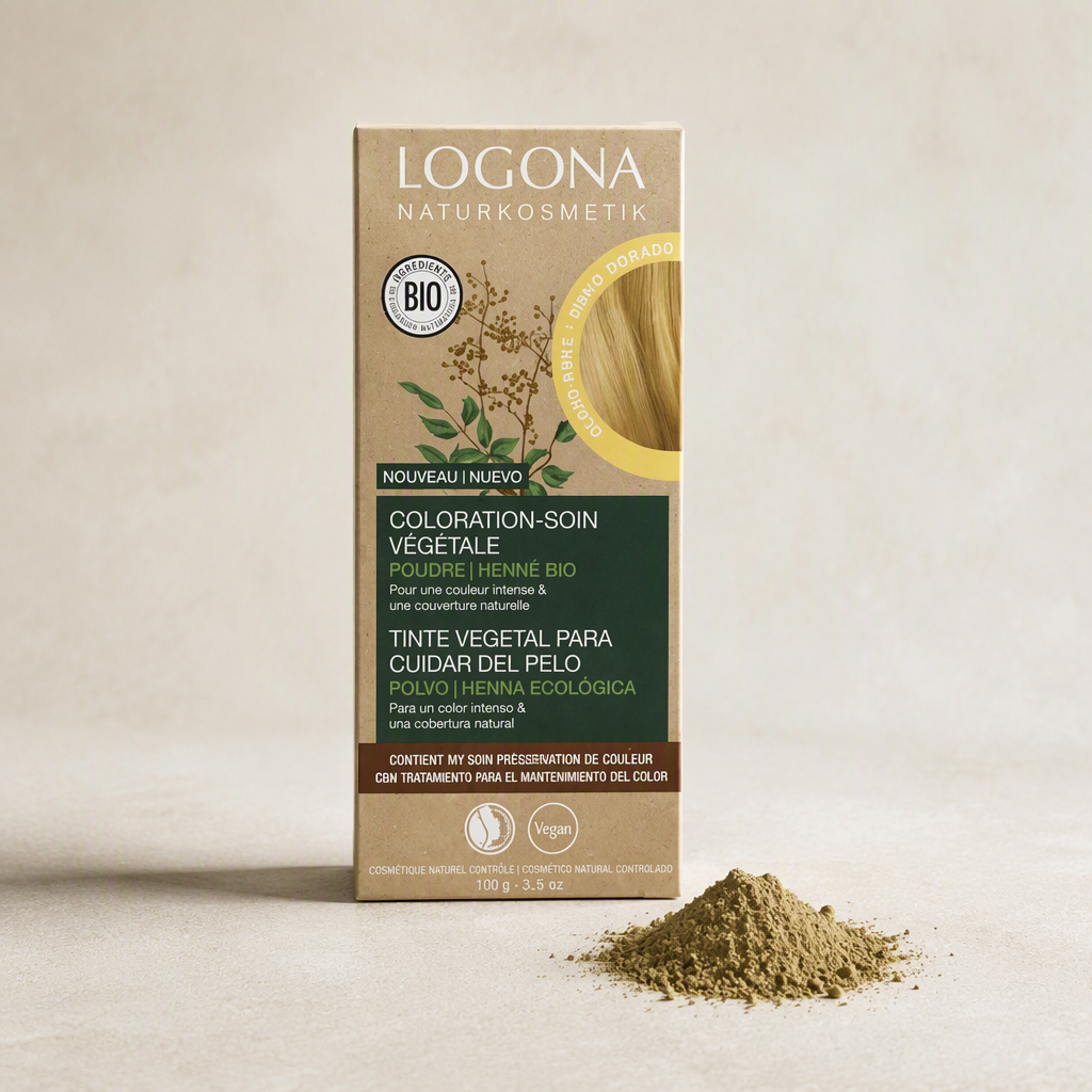 Logona Colorante Vegetal Color Rubio Dorado 100gr - LOGONA - cosmética natural