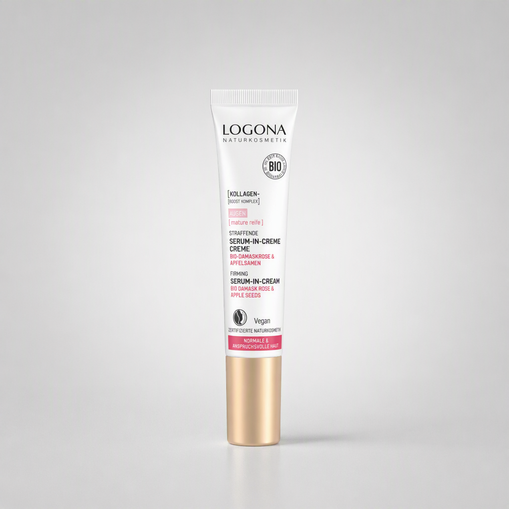 Logona Contorno de Ojos Serum Reafirmante Rosas Bio y Semillas de Manzana 15ml - LOGONA - cosmética natural
