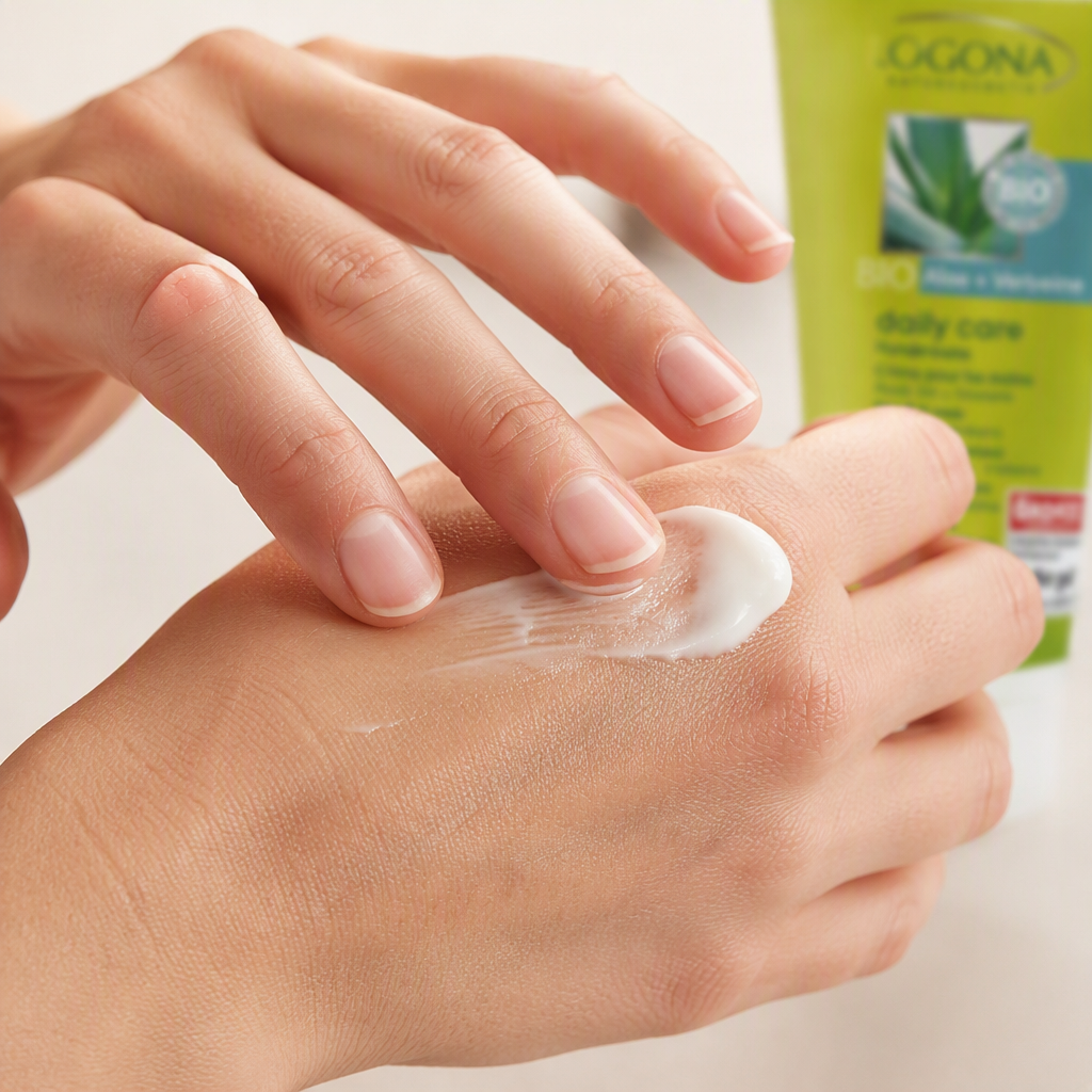 Logona Crema De Manos De Aloe y Verbena De Uso Diario. 100ml - LOGONA - cosmética natural
