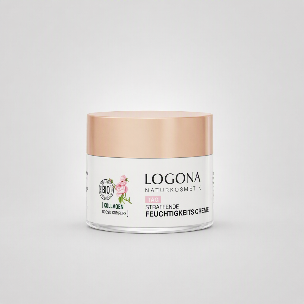 Logona Crema de Dia Hidratante Reafirmante Rosas Bio y Semillas de Manzana 50ml - LOGONA - cosmética natural