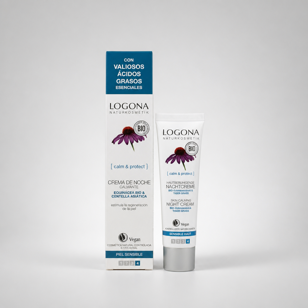 Logona Crema de Noche Calmante de Equinacea Bio 30ml