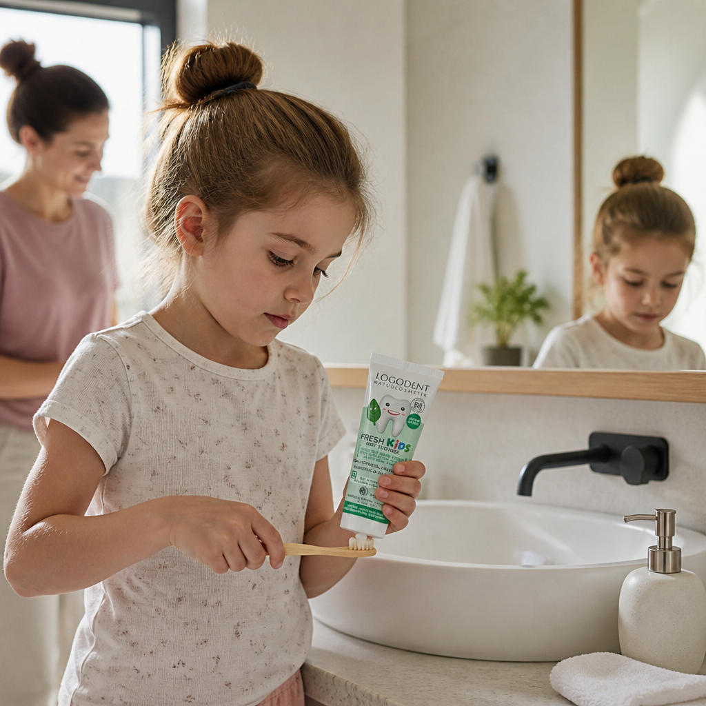 Logona Dentifrico Niños Sabor a Menta