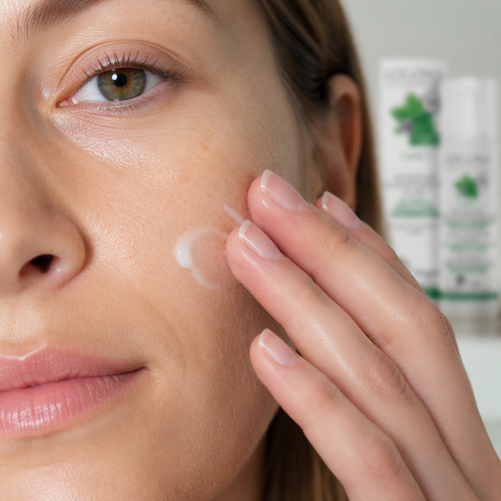 Logona Fluido Hidratante Dia y Noche con Menta Bio y Acido Salicilico 30ml