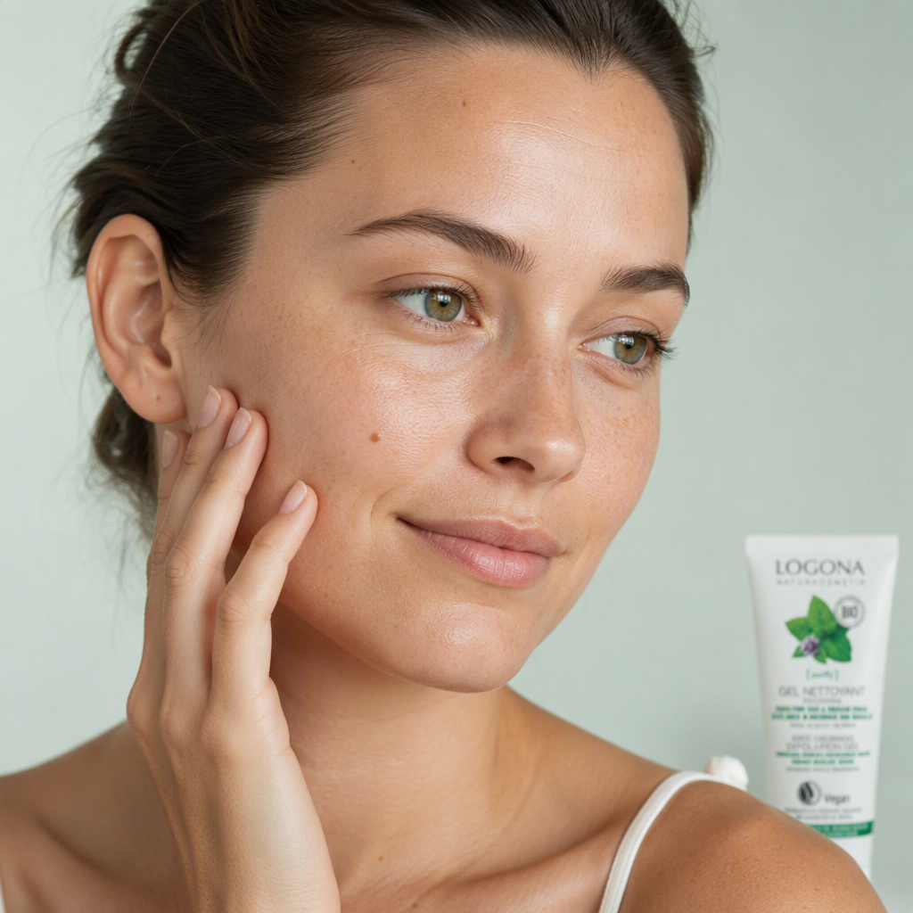 Logona Gel Peeling Limpieza Profunda Menta y Ácido Salicílico 100ml