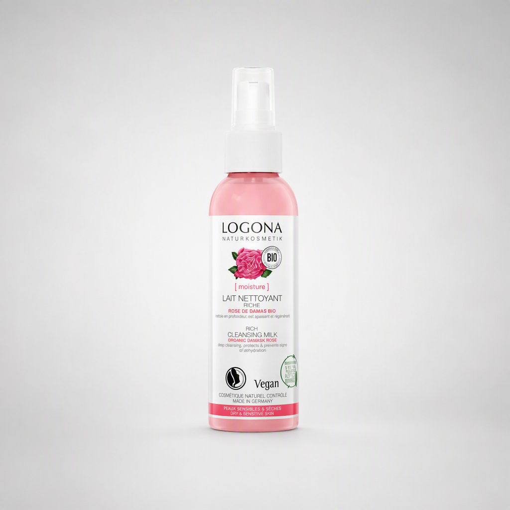 Logona Leche Desmaquillante Facial Nutritiva Rosa Damascena 125ml