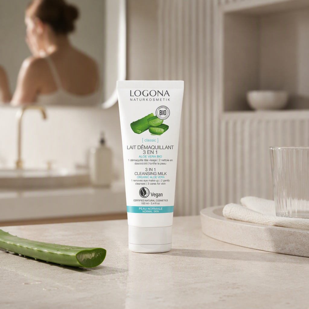 Logona Leche Limpiadora 3en1 con Aloe Vera 100ml