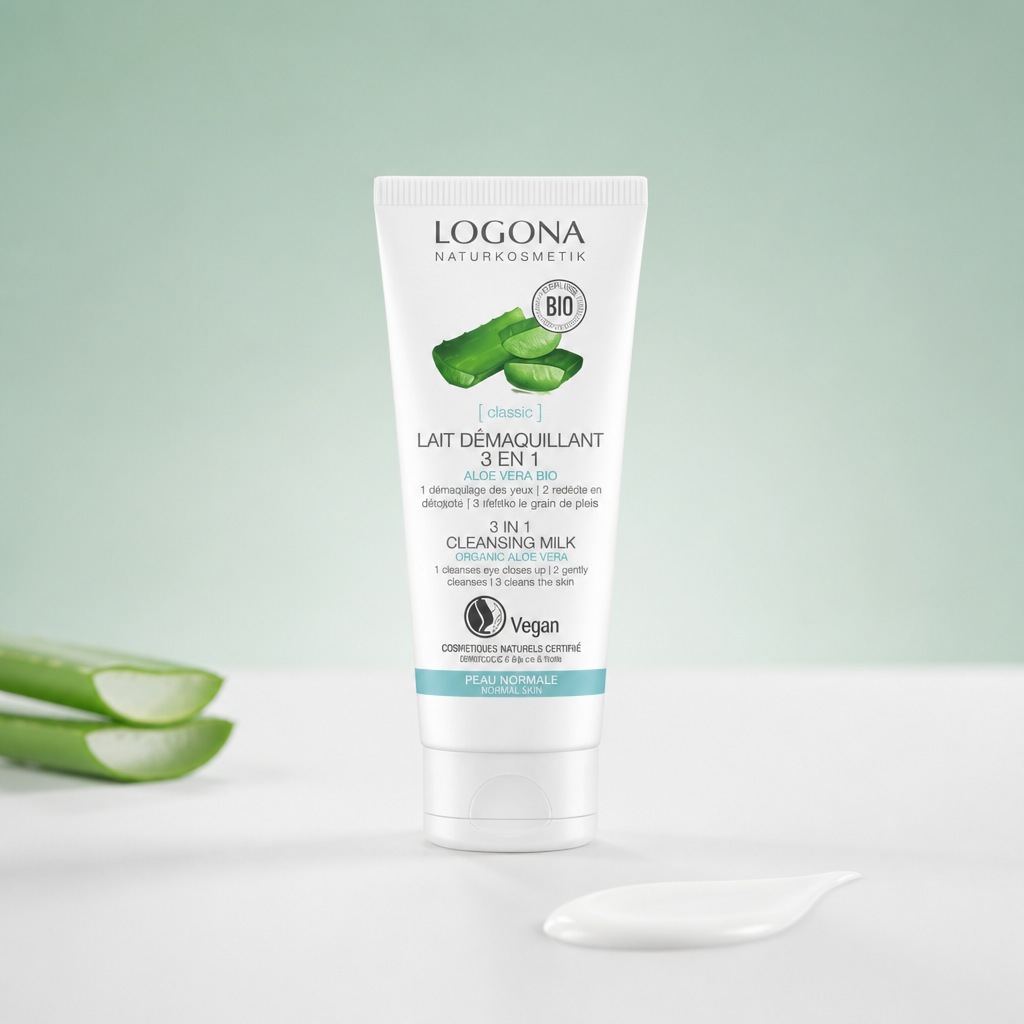 Logona Leche Limpiadora 3en1 con Aloe Vera 100ml