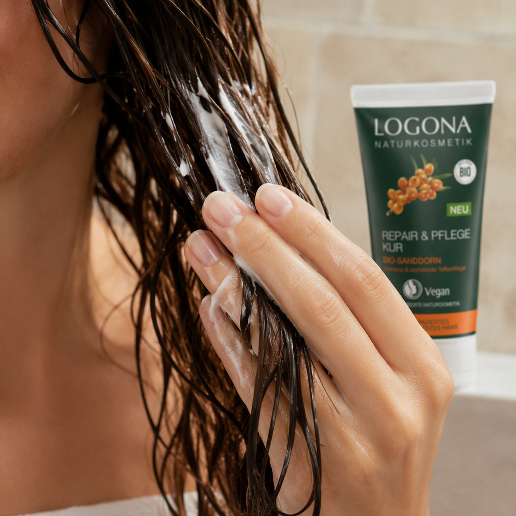 Logona Mascarilla Capilar Reparadora con Espino Amarillo 150ml