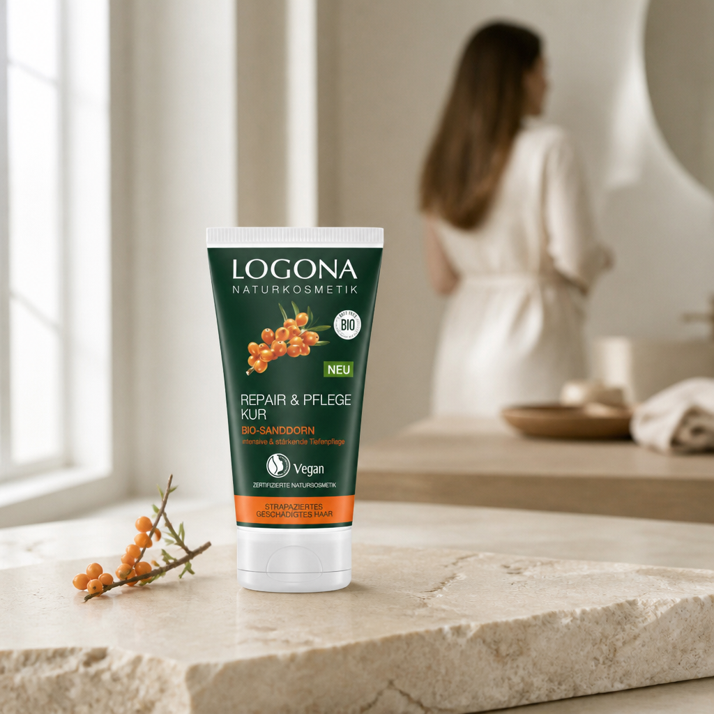 Logona Mascarilla Capilar Reparadora con Espino Amarillo 150ml