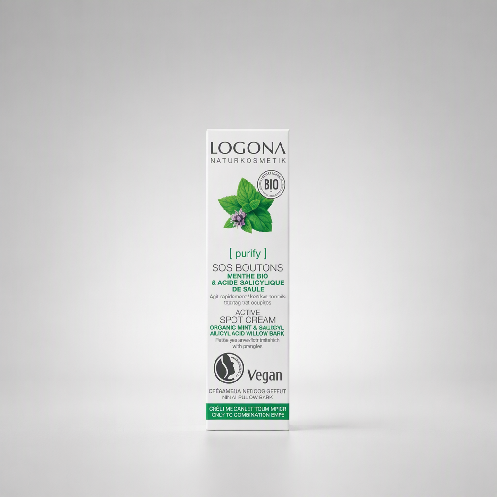Logona Stick Stop Granos con Menta Bio y Acido Salicilico