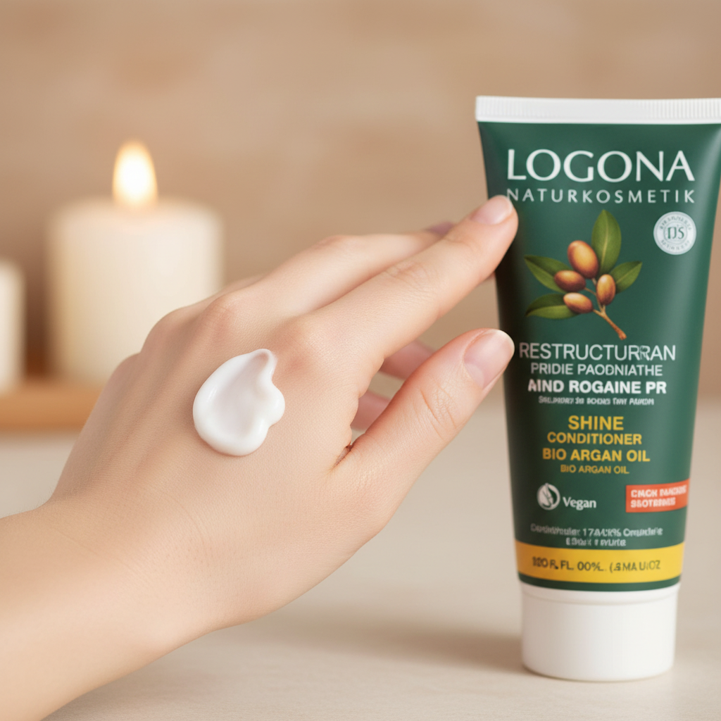 Logona Acondicionador Capilar Brillo con Argán 200ml