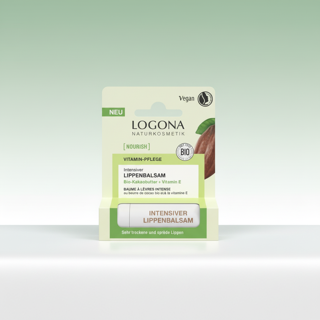 Logona Balsamo Labial Nutrición Intensa Cacao y Vit E
