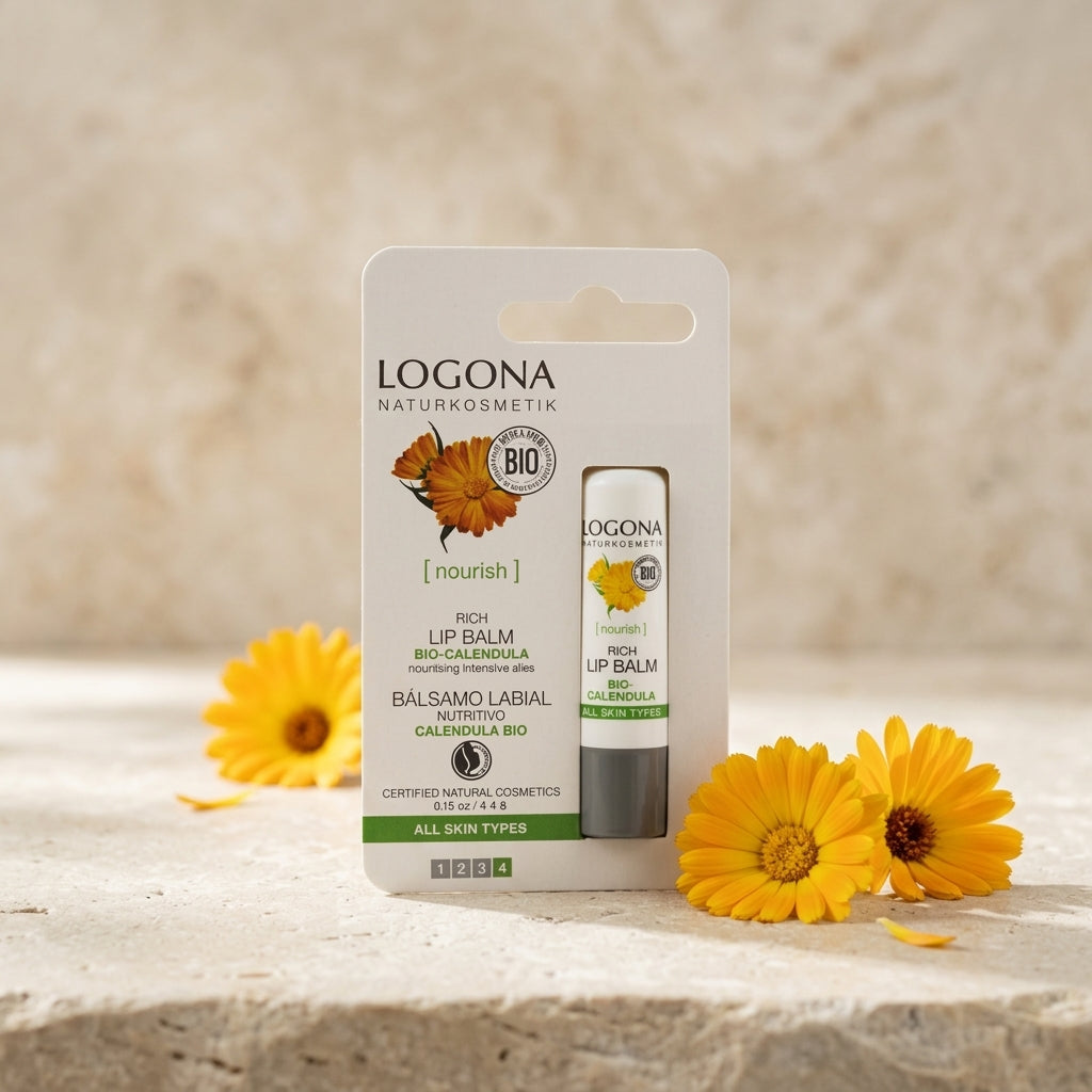 Logona Balsamo Labial Nutritivo de Calendula - LOGONA - cosmética natural