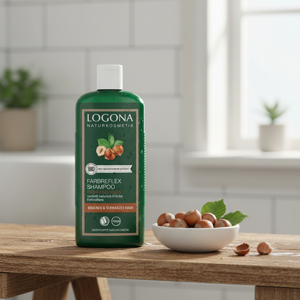 Logona Champu Reflejos Castaños con Avellana 250ml