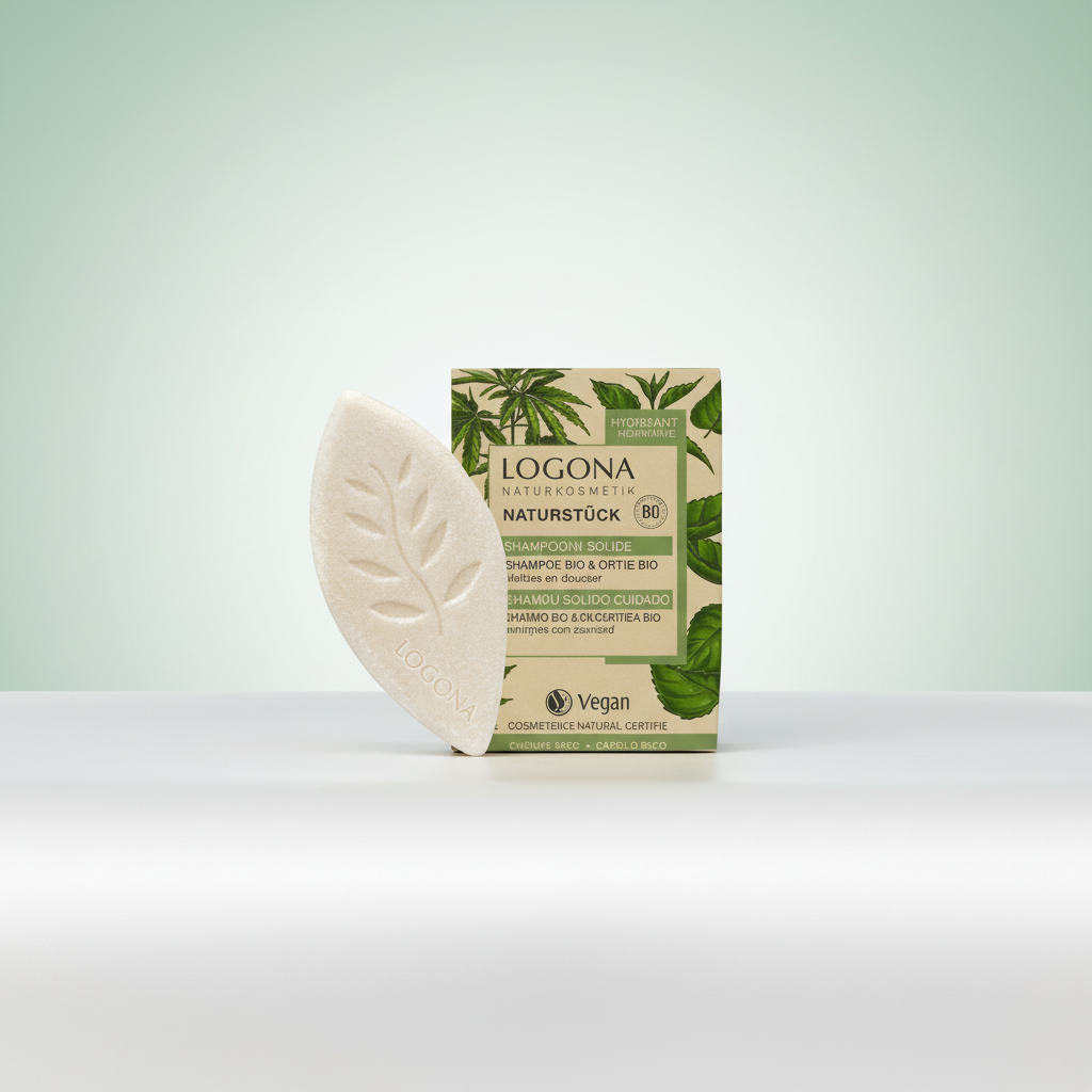 Logona Champu Solido con Cañamo y Ortiga 60gr
