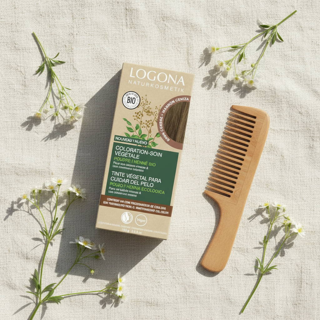 Logona Colorante Vegetal Color Castaño Ceniza 100gr