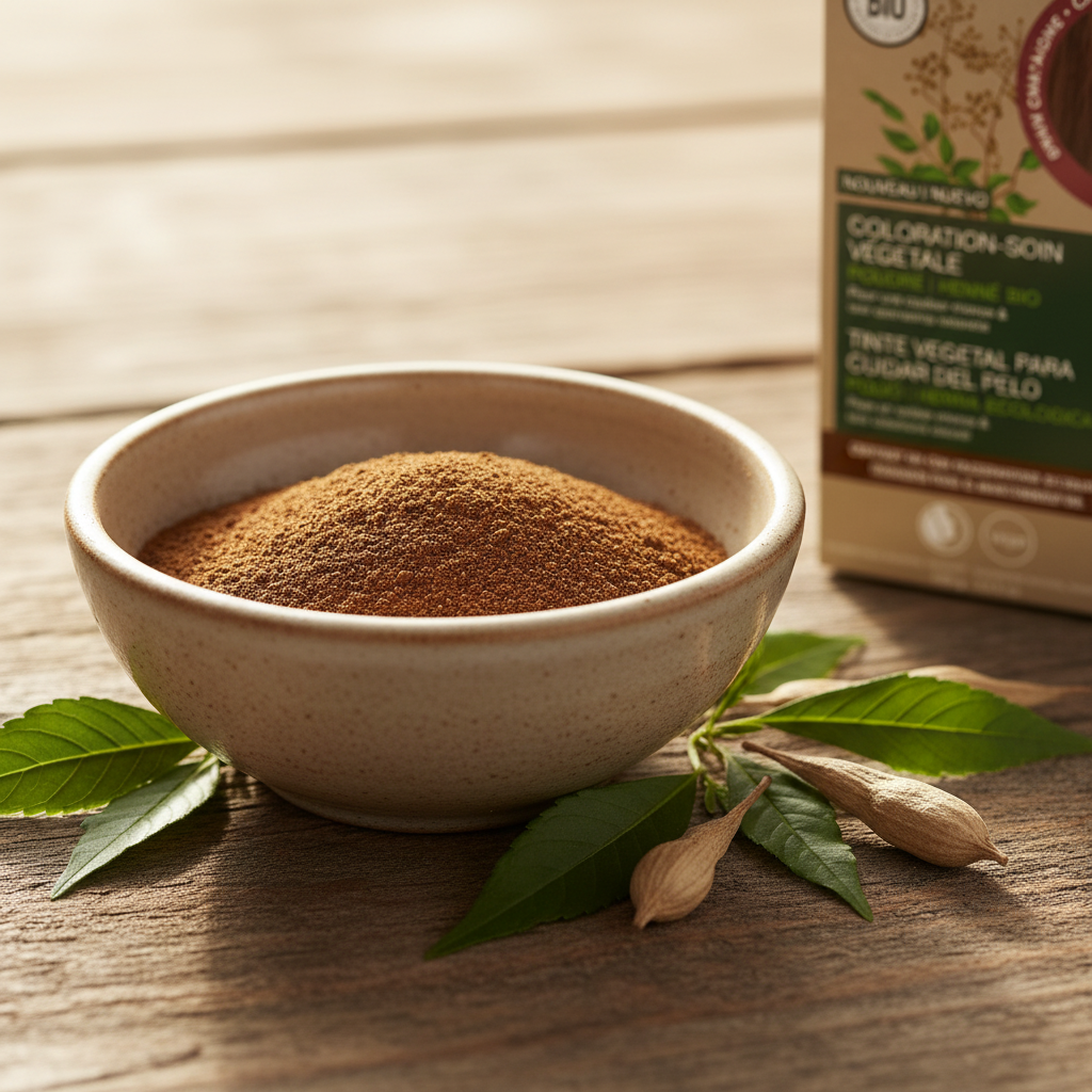 Logona Colorante Vegetal Color Castaño Marrón 100gr