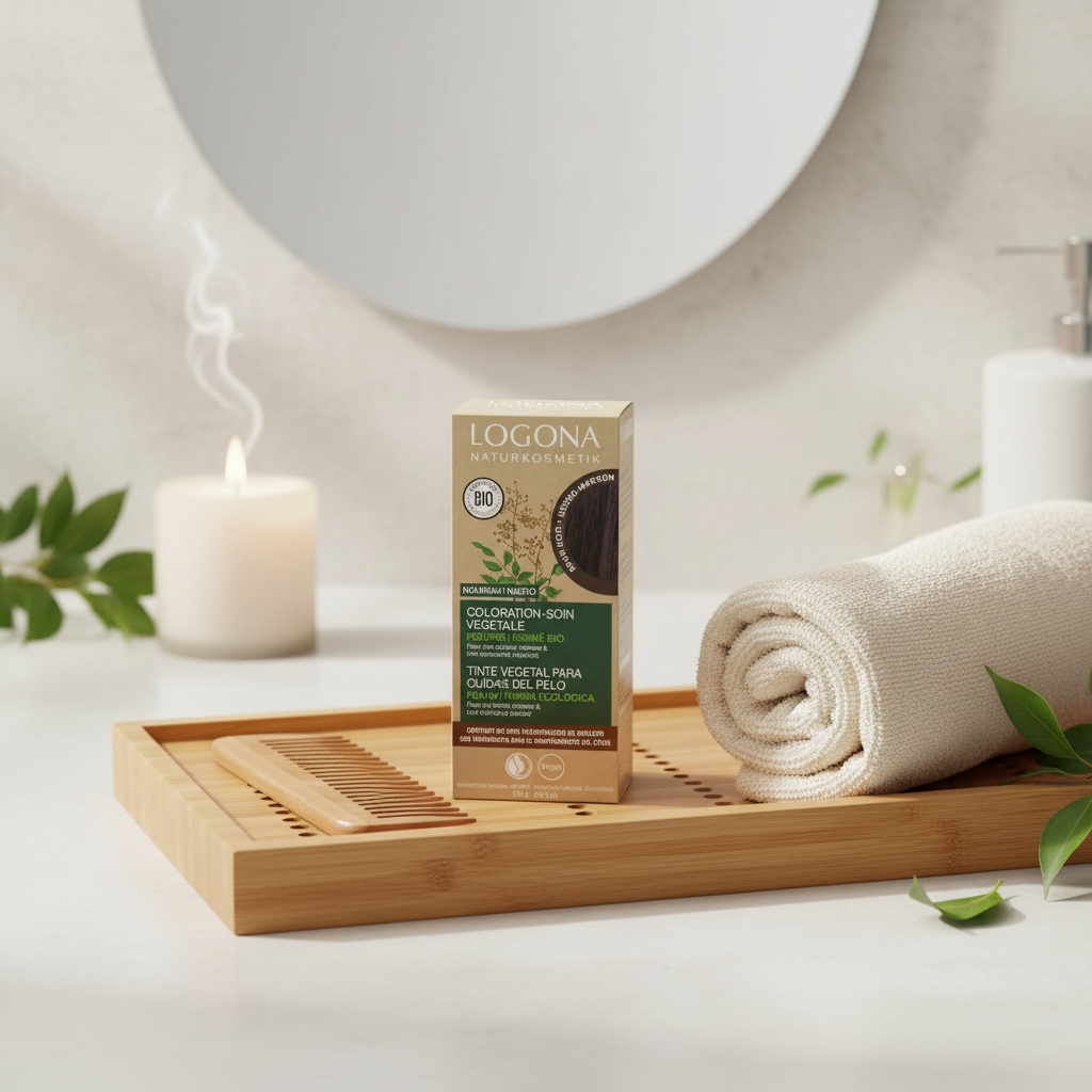 Logona Colorante Vegetal Color Negro Marrón 100gr