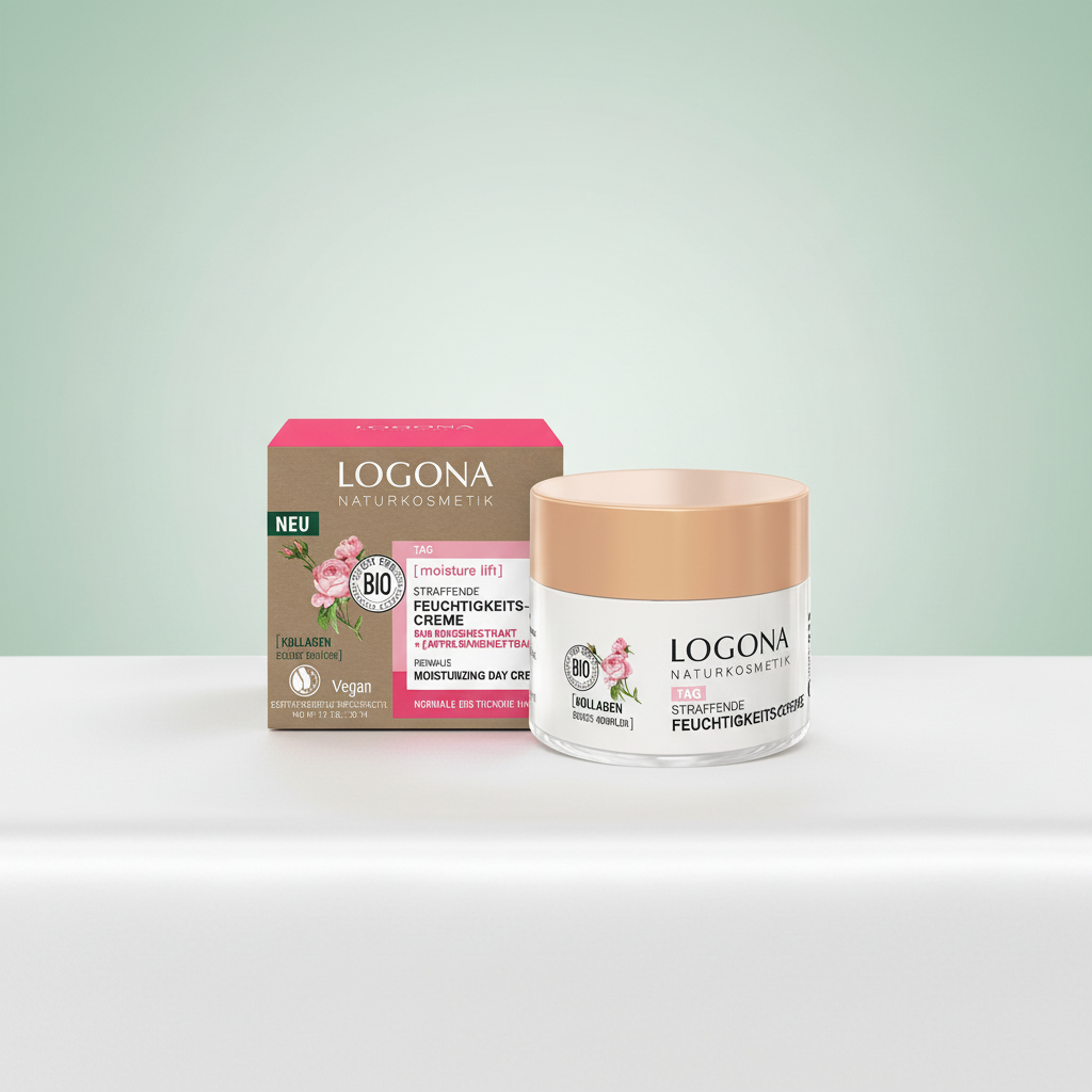 Logona Crema de Dia Hidratante Reafirmante Rosas Bio y Semillas de Manzana 50ml