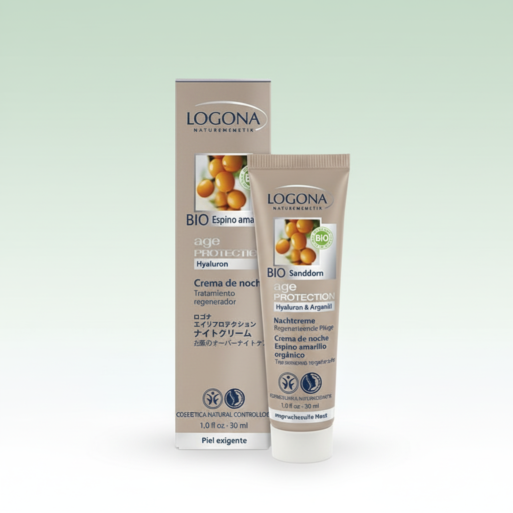 Logona Crema de Noche Age Protection. 30ml - LOGONA - cosmética natural