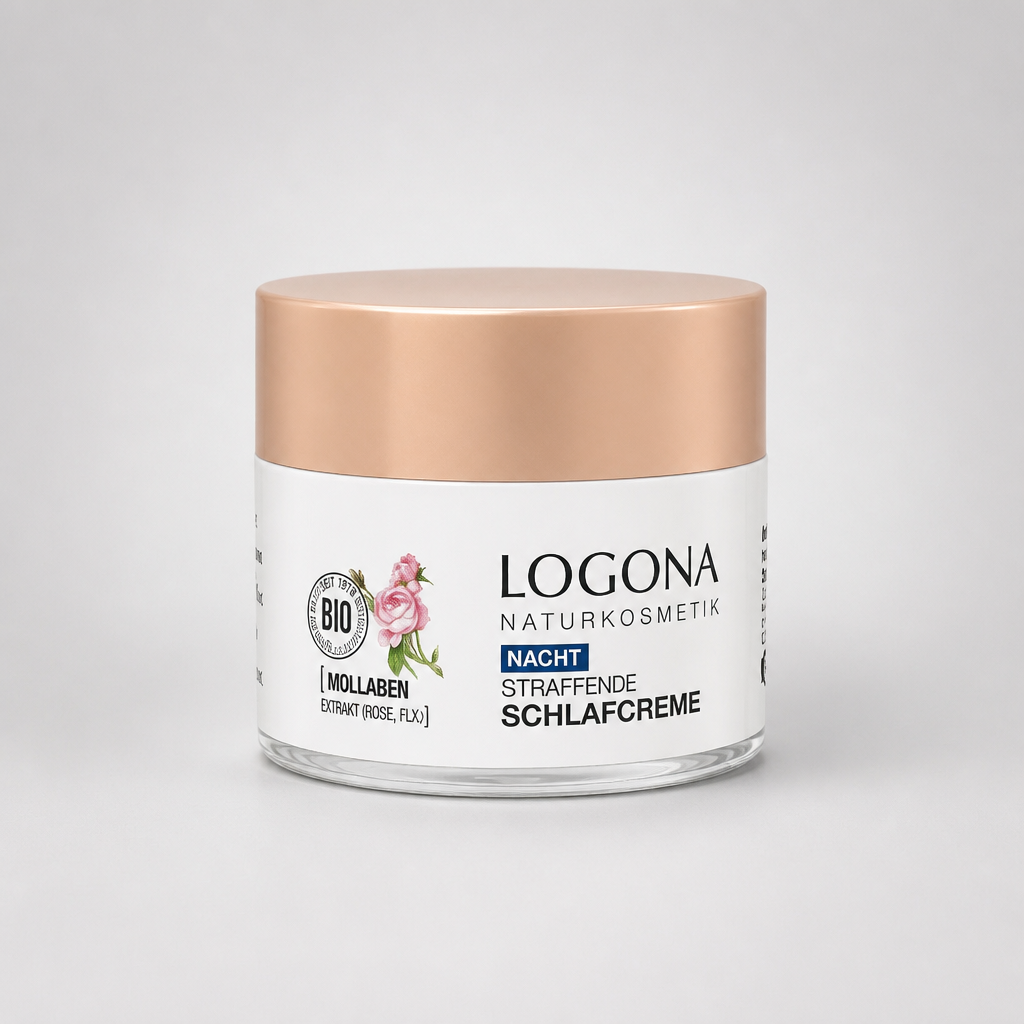 Logona Crema de Noche Reafirmante Rosas Bio y Semillas de Manzana 50ml