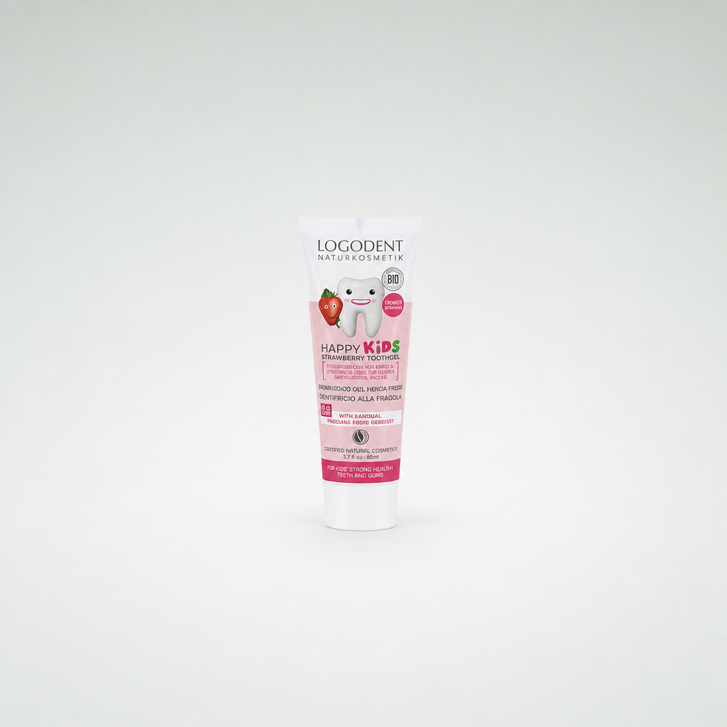 Logona Dentifrico para Niños con Sabor a Fresa (Sin Fluor) 50ml