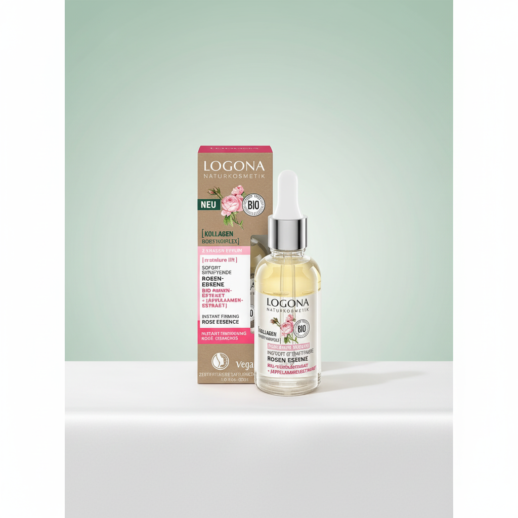 Logona Serum Bifásico Reafirmante Instantáneo Rosas Bio y Semillas de Manzana 30ml