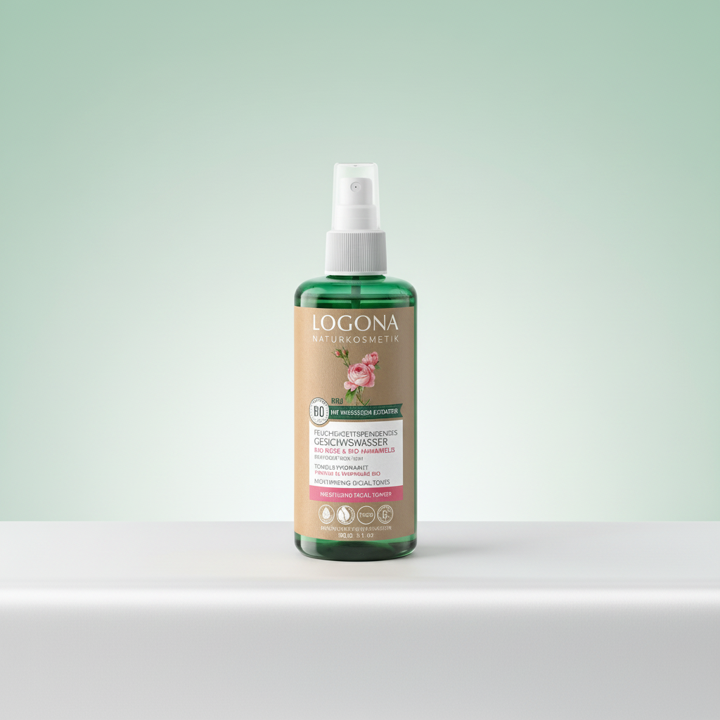 Logona Tónico Facial Hidratante Rosa Damascena 150ml - LOGONA - cosmética natural