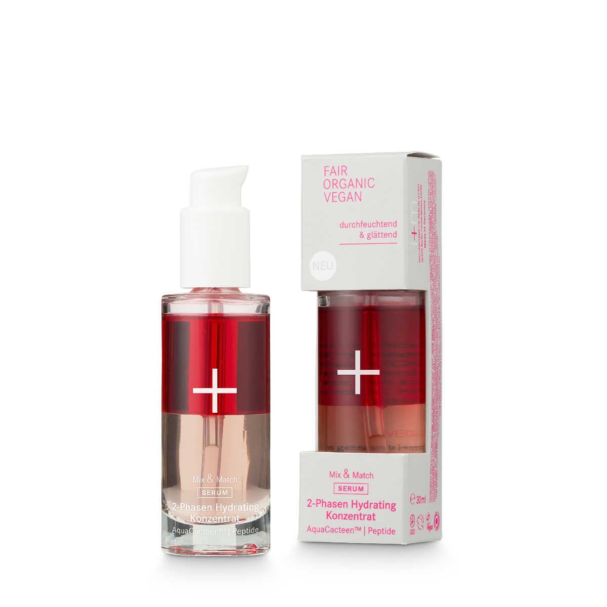 I+M Sérum Facial 2 Fases Hidratante y Nutritivo 30ml - con estuche