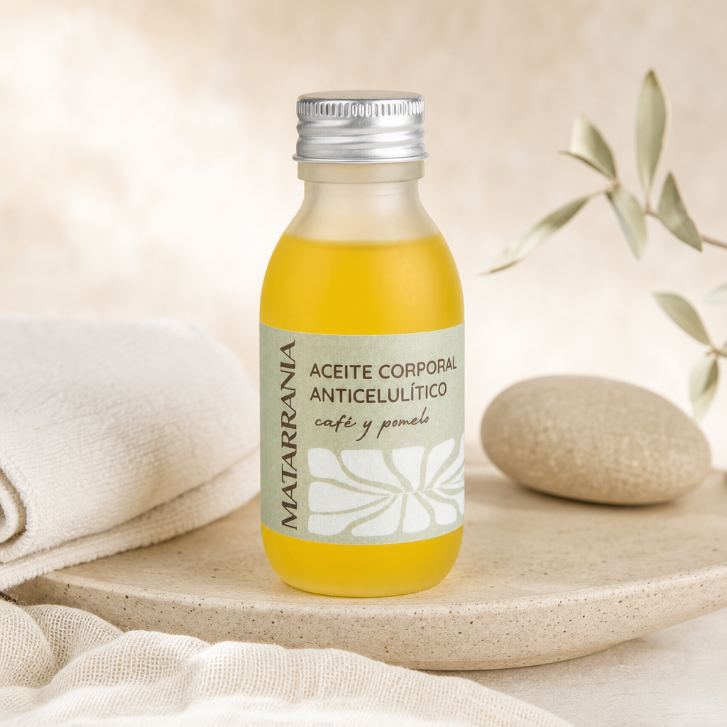 Matarrania Aceite Corporal Anticelulítico y Reafirmante 100% Bio 100ml