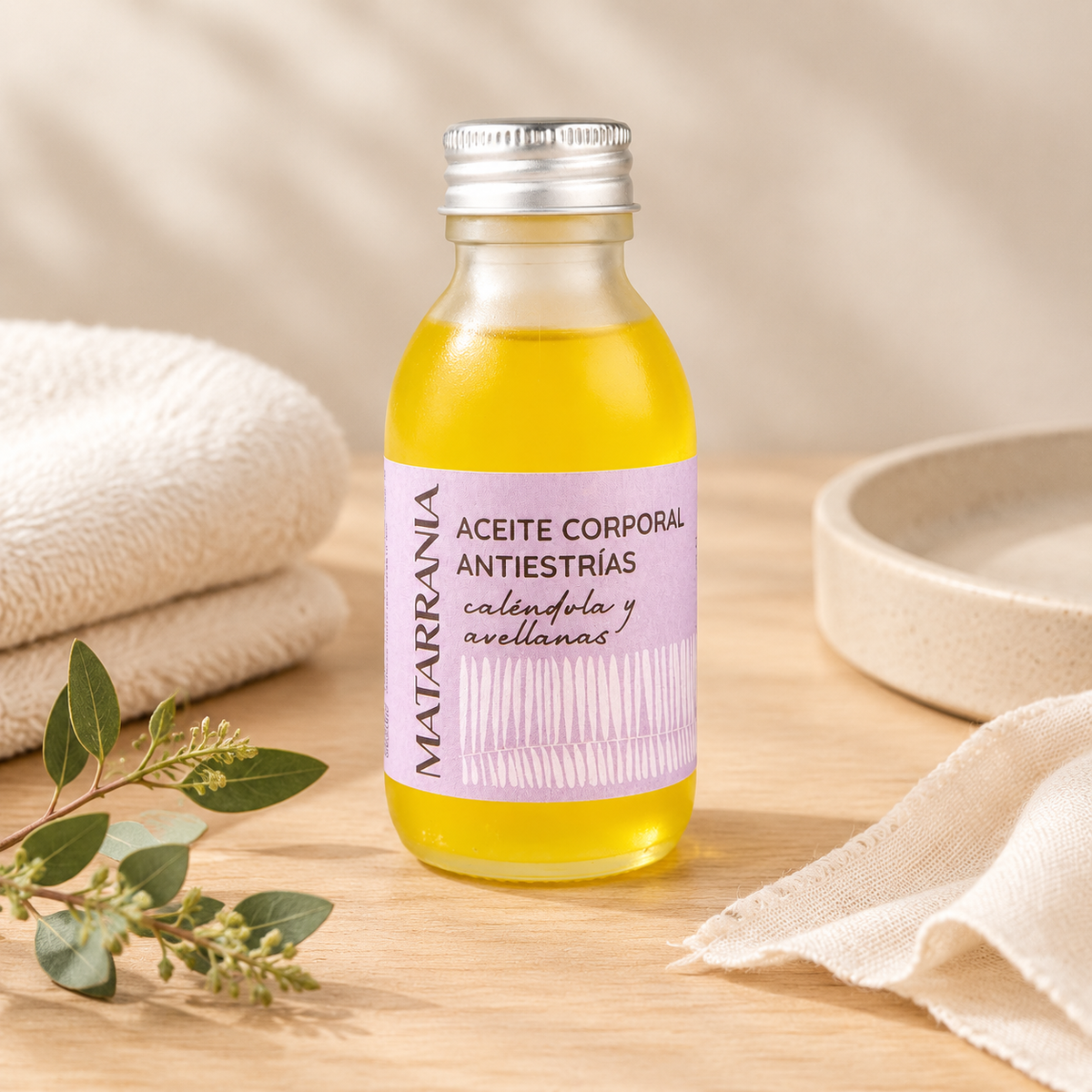 Matarrania Aceite Corporal Antiestrías 100% Bio 100ml - MATARRANIA - cosmética natural