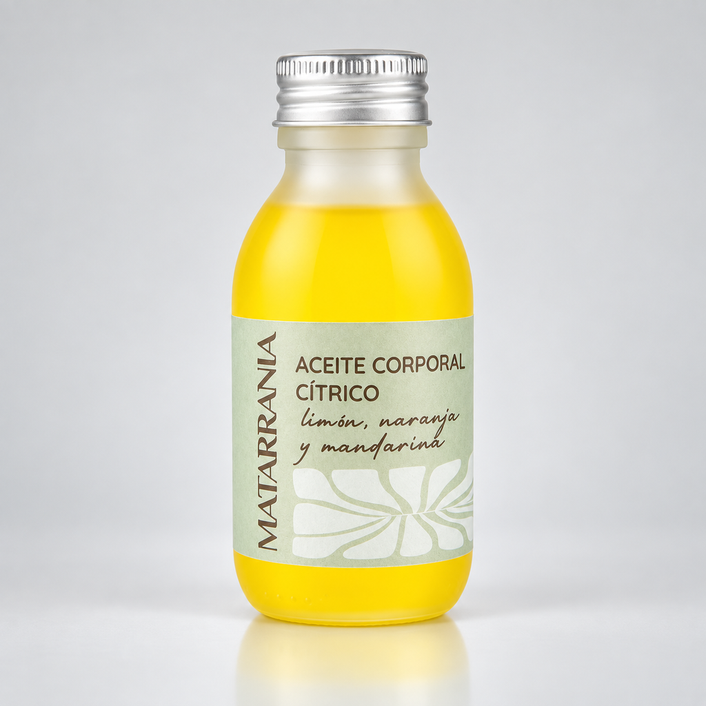 Matarrania Aceite Corporal Citrico 100% Bio 100ml