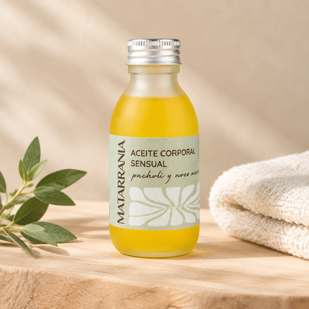 Matarrania Aceite Corporal Hidratante Sensual 100% Bio 100ml - MATARRANIA - cosmética natural