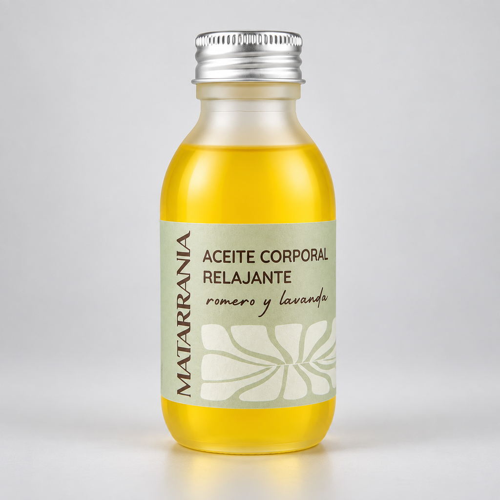 Matarrania Aceite Corporal Relajante y Balsámico 100% Bio 100ml
