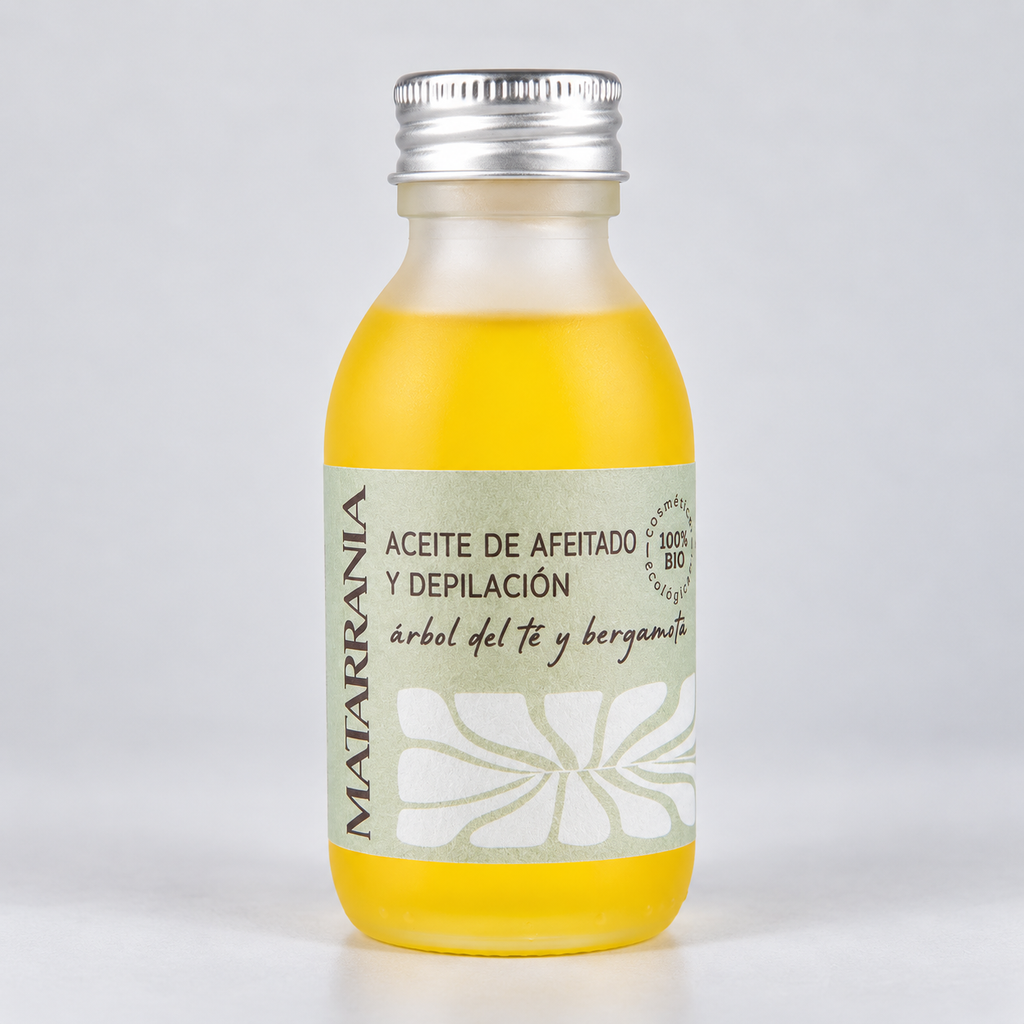 Matarrania Aceite de Afeitado y Depilación 100% Bio 100ml - MATARRANIA - cosmética natural