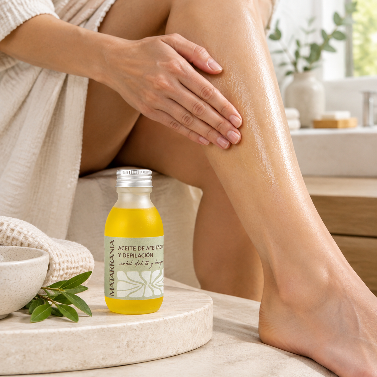 Matarrania Aceite de Afeitado y Depilación 100% Bio 100ml - MATARRANIA - cosmética natural