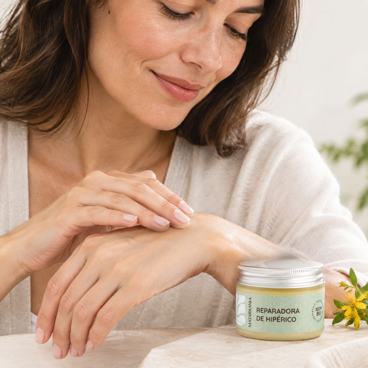 Matarrania Bálsamo Reparador de Hipérico 100% Bio 30ml - MATARRANIA - cosmética natural