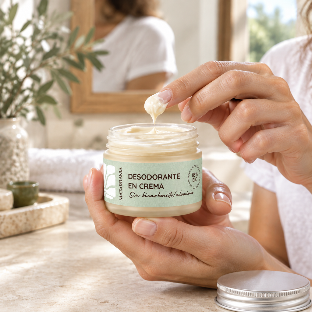 Matarrania Desodorante en Crema 100% Bio Sin Bicarbonato y Sin Aluminio 30ml