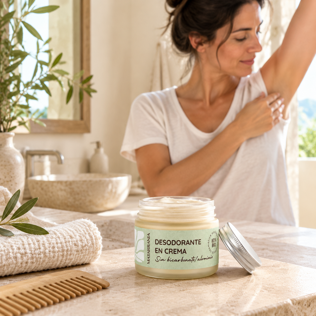 Matarrania Desodorante en Crema 100% Bio Sin Bicarbonato y Sin Aluminio 30ml