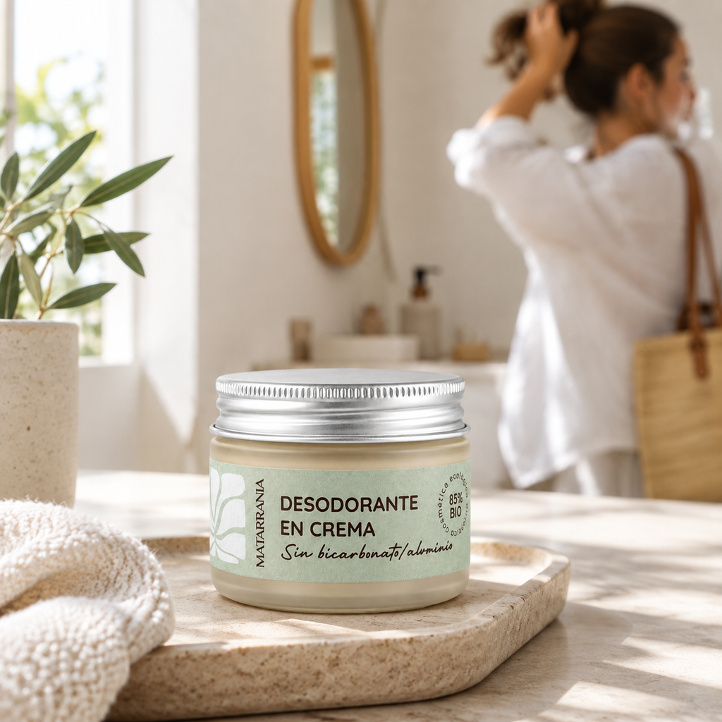 Matarrania Desodorante en Crema 100% Bio Sin Bicarbonato y Sin Aluminio 30ml